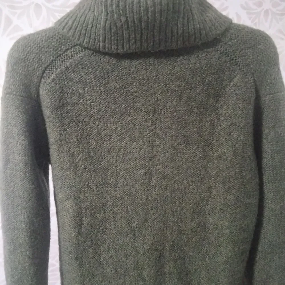 Banana Republic Forest Green Turtle Neck Sweater